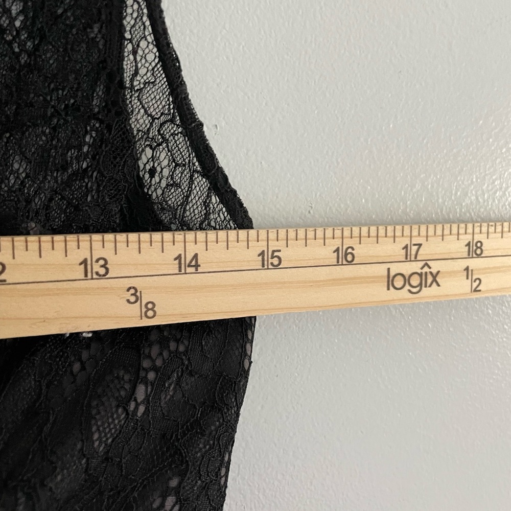 Anthropologie Moullinette Soeurs Black Lace Cocktail Dress - Picture 9 of 10